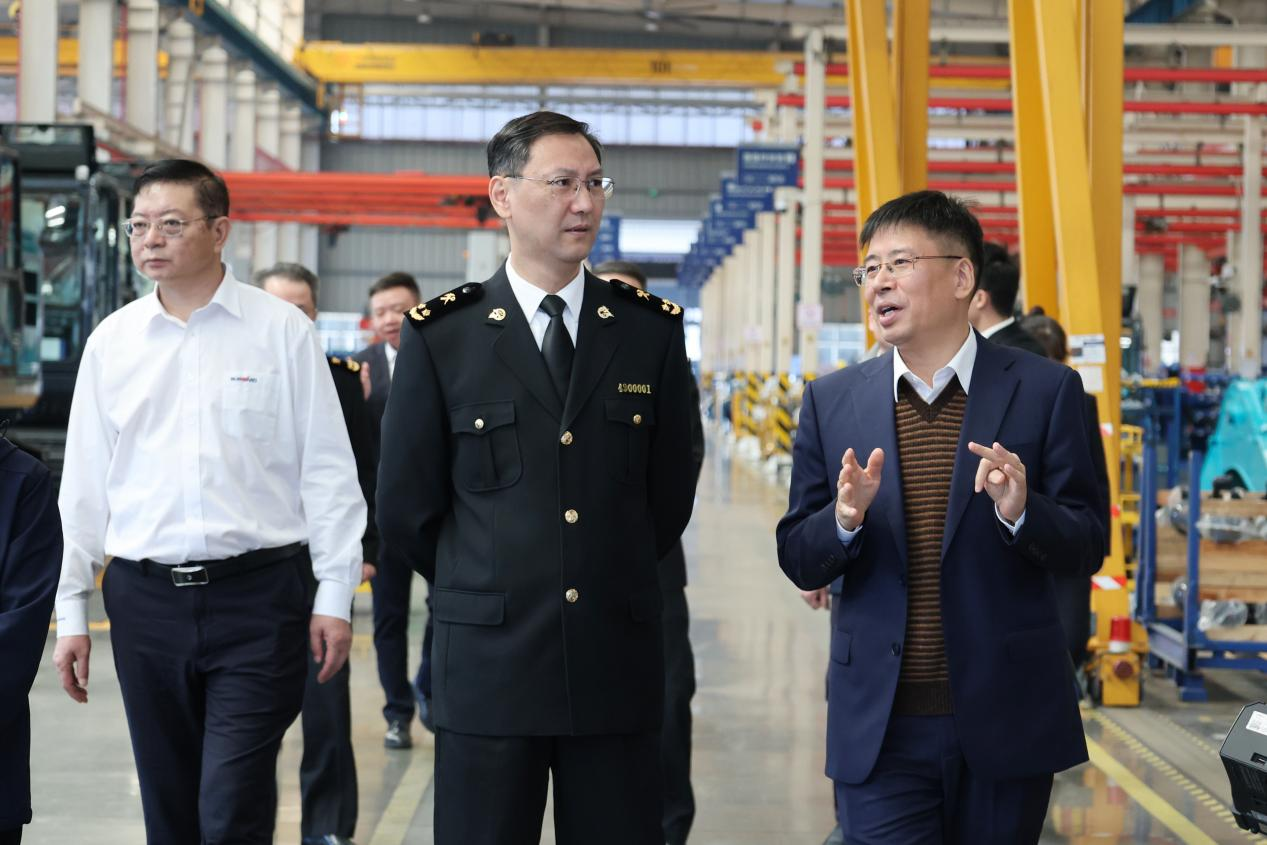长沙海关关长、党委书记顾炯调研LETOU乐投智能