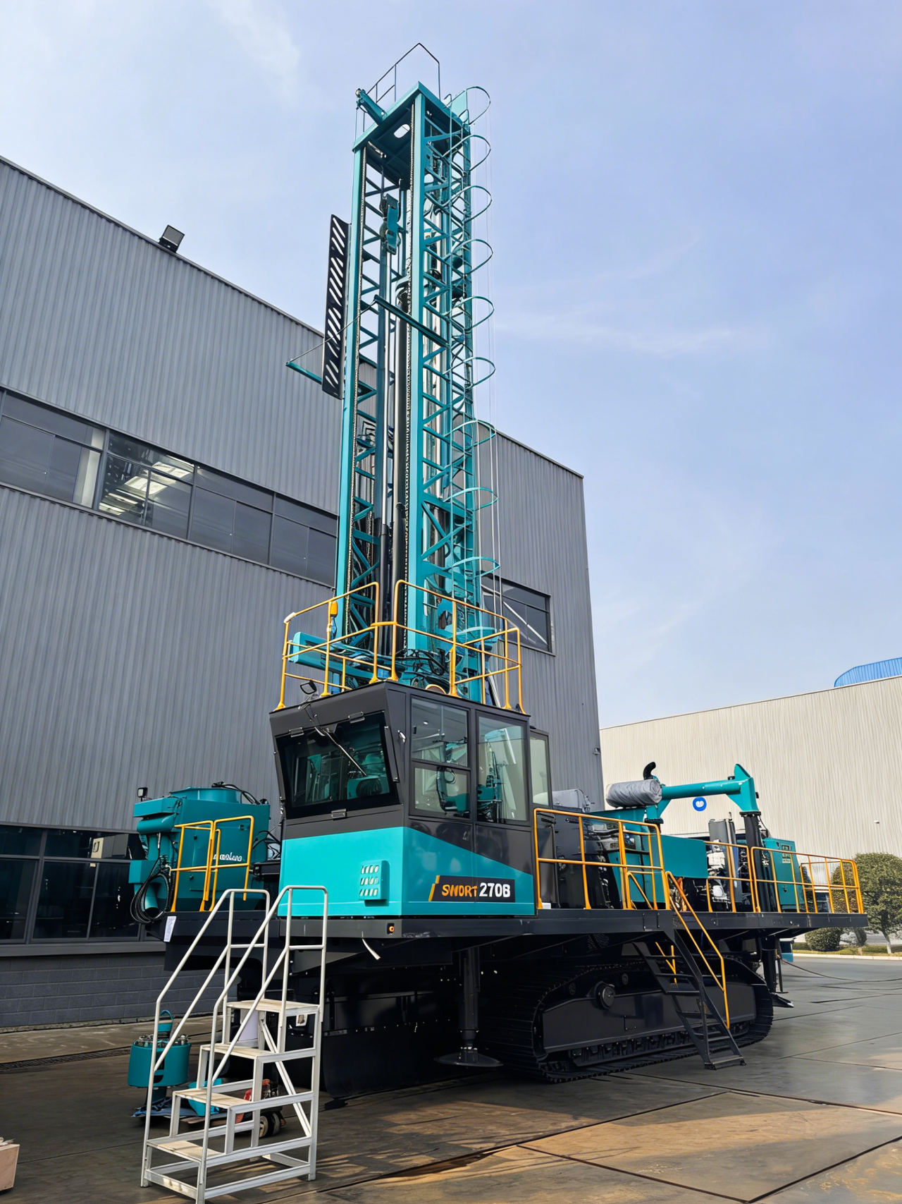 LETOU乐投智能最大牙轮钻机进军南美高端矿山市场，，，，彰显中国制造硬实力