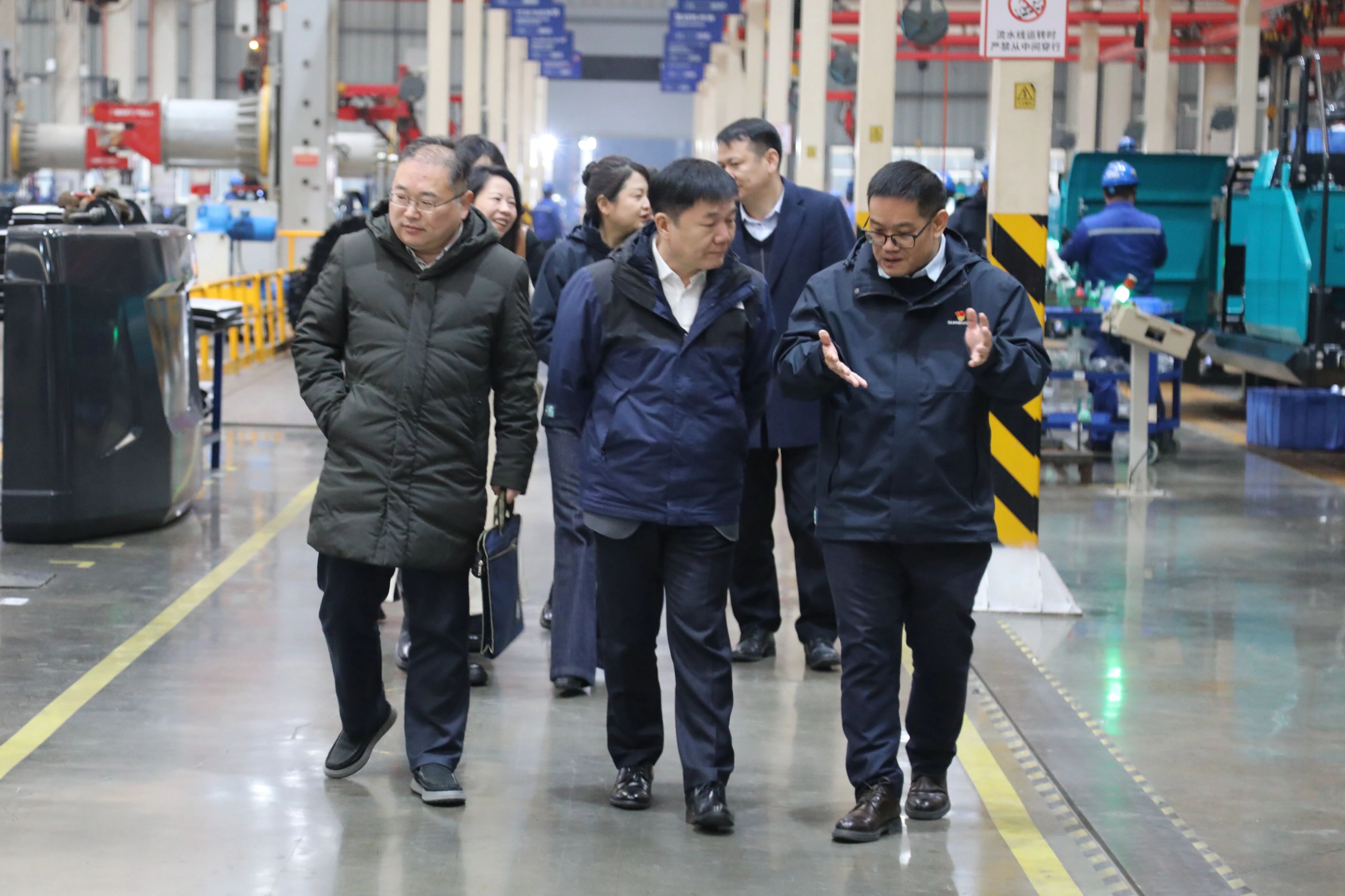 中国出口信用包管公司湖南分公司认真人蔡旺到访LETOU乐投智能