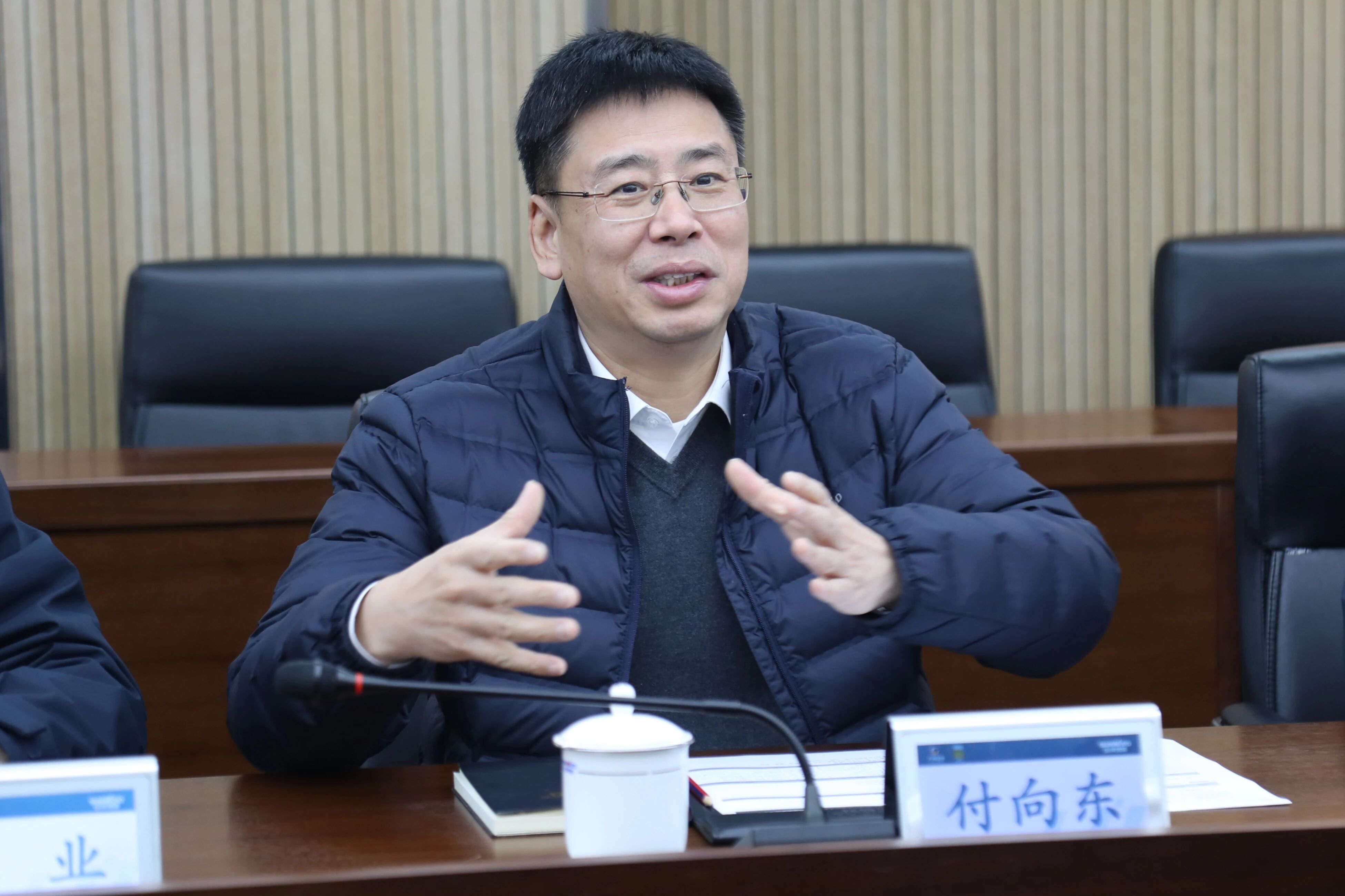 中国出口信用包管公司湖南分公司认真人蔡旺到访LETOU乐投智能