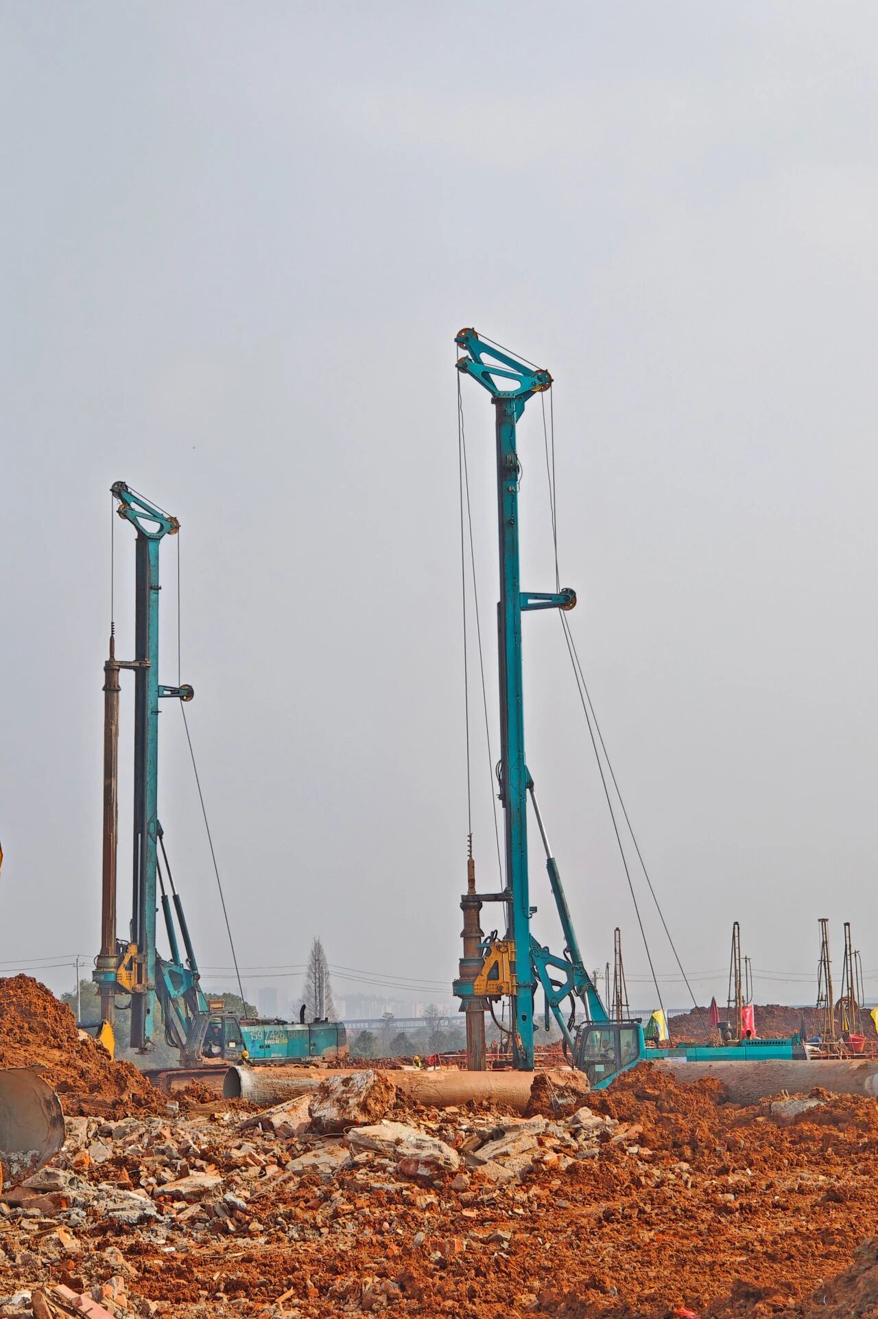 刷新“进度条”、修建新地标！LETOU乐投智能旋挖集群助力长沙奥体中心建设